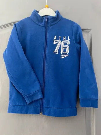 Veste de sport enfant bleu – Domyos (Decathlon)