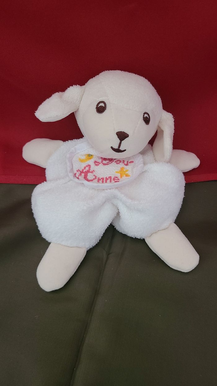 DMC DOUDOU MOUTON BLANC BAVOIR - photo numéro 3