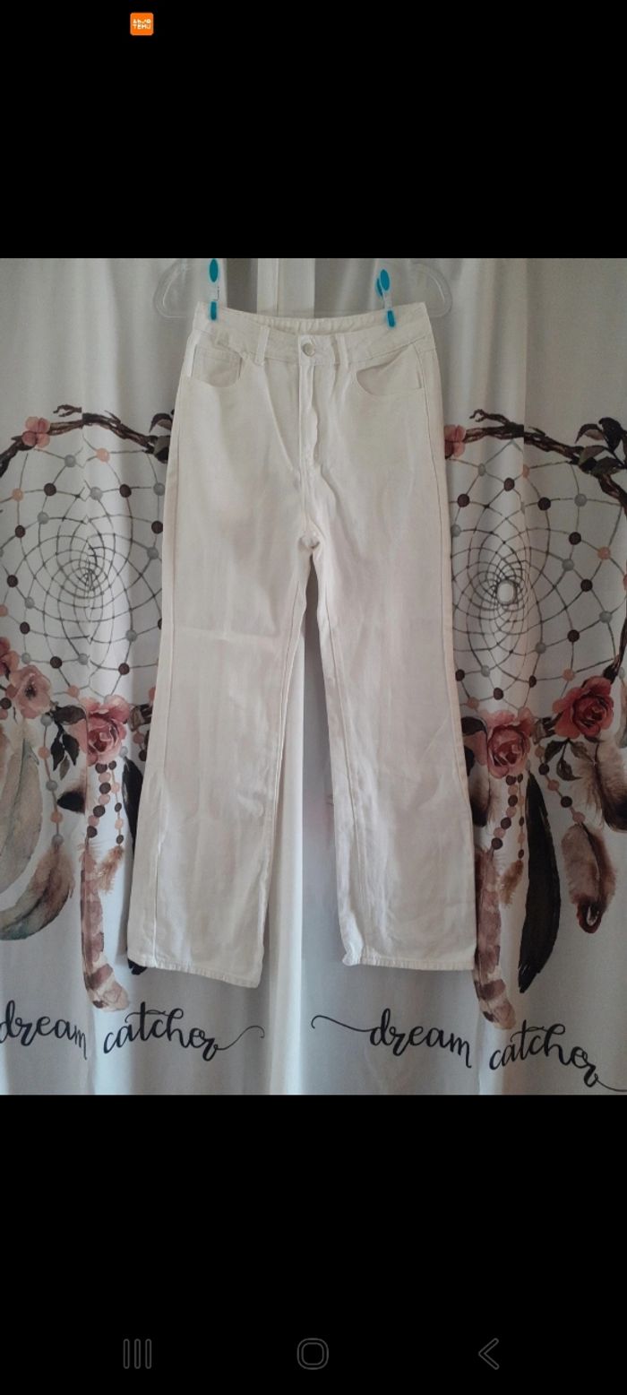Pantalon jeans large
