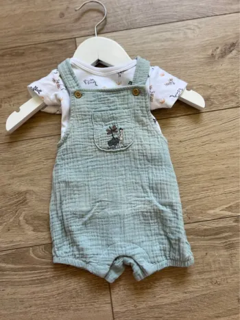 Ensemble barboteuse naissance