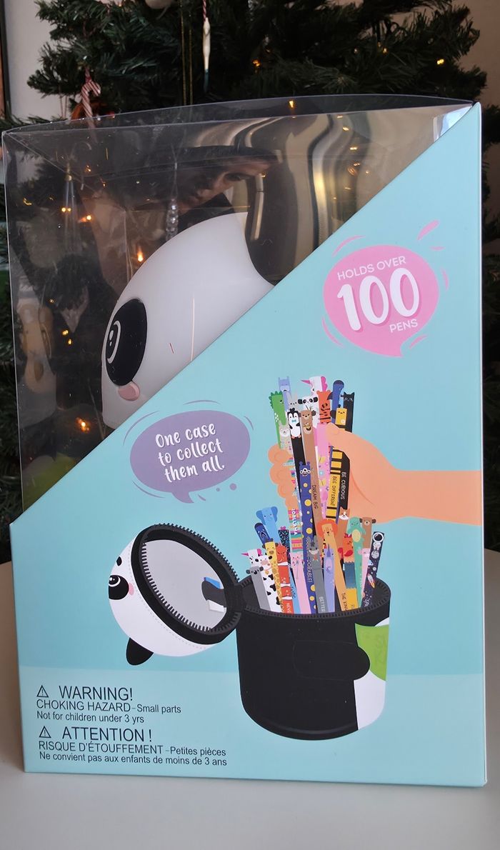 1 trousse panda XXL large legami - photo numéro 4