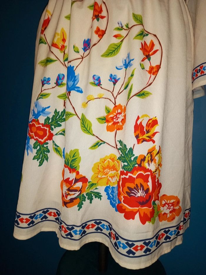 Robe épaule dénudée L - photo numéro 6