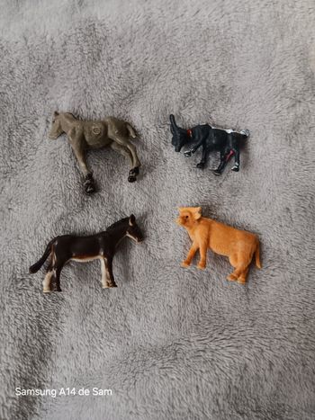 Lot 4 animaux de la ferme