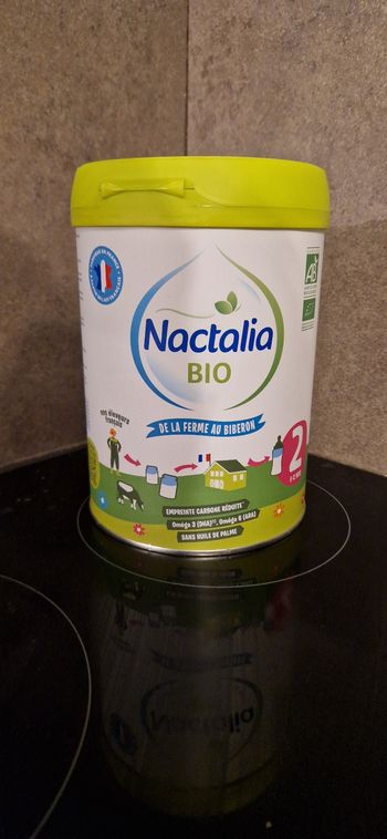 Lait Nactalia bio 2eme age
