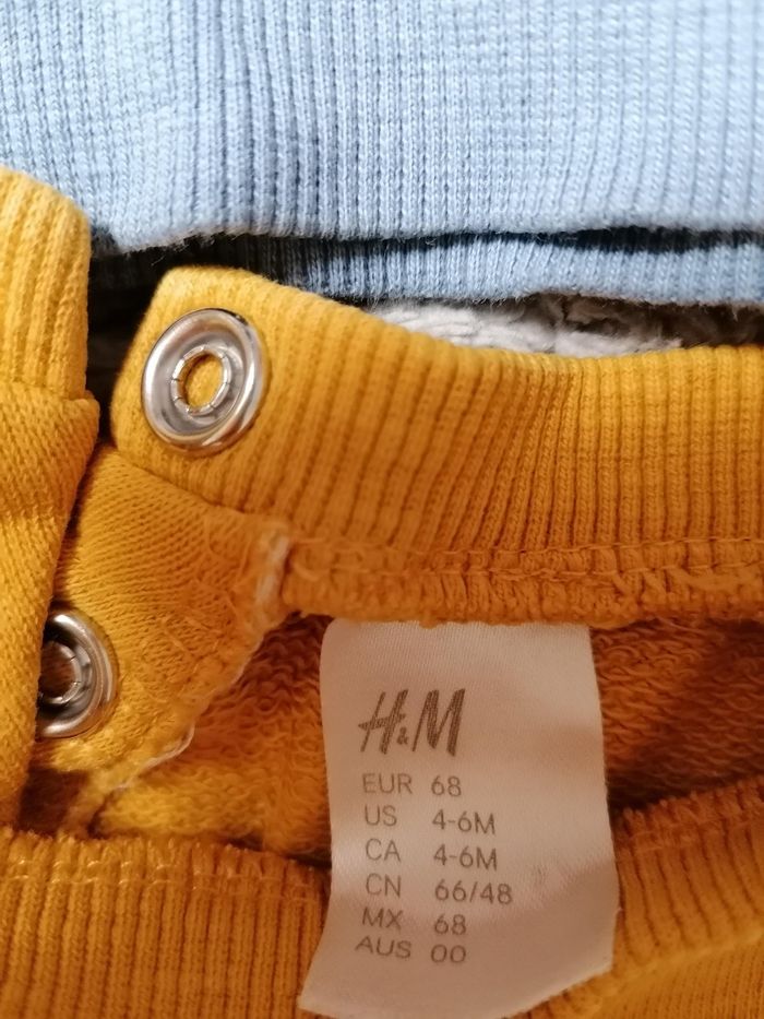 Lot de 3 sweats garçon 6 mois H&M #espanolitinagarcon6mois - photo numéro 2
