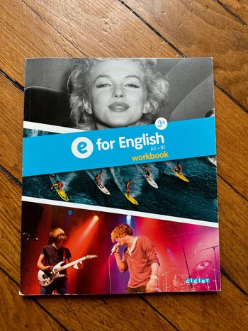 NEUF : E for English 3e - Anglais Ed.2014 - Workbook