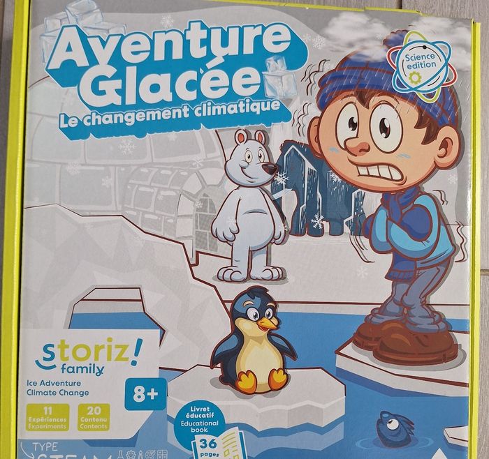 Aventure glacée le changement climatique