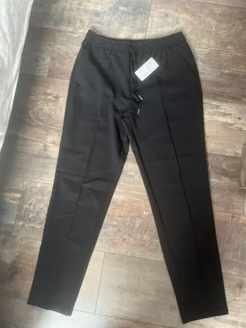Pantalon fluide léger noir