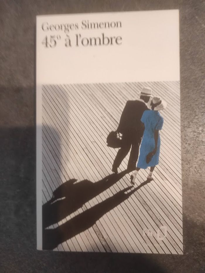 45° à l'ombre Georges Simenon Folio 1997 - photo numéro 1