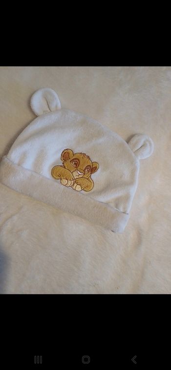 Bonnet bébé taille 3 mois
