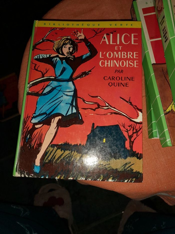 8 livres bibliothèque verte - photo numéro 2