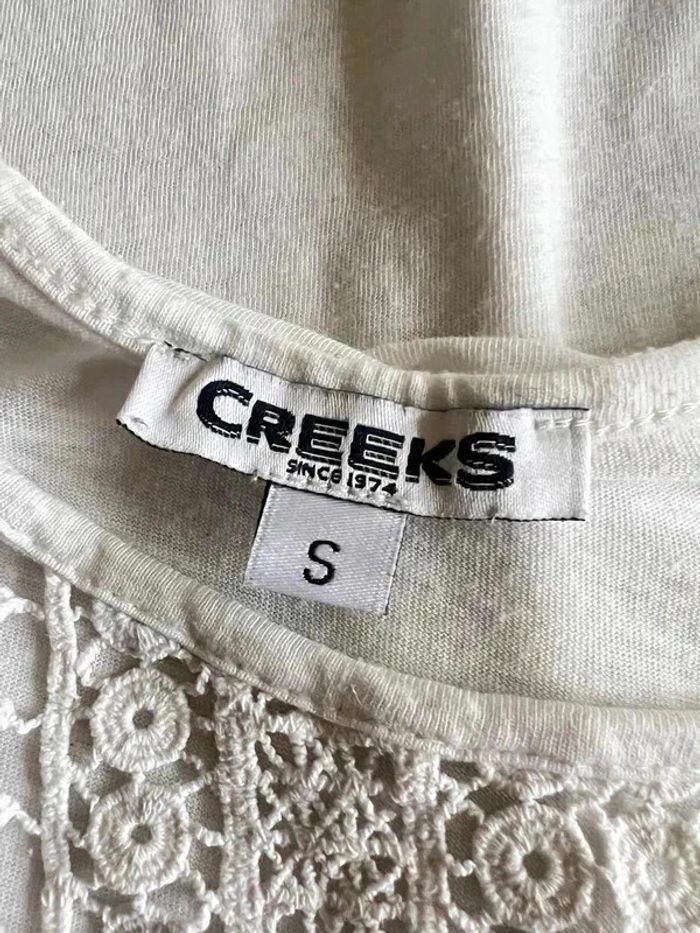 Débardeur blanc Creeks – Taille S (36) - photo numéro 5
