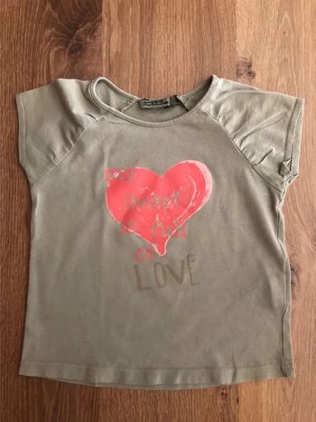 Tee Shirt fille manches courtes Tape à l’œil 3 ans