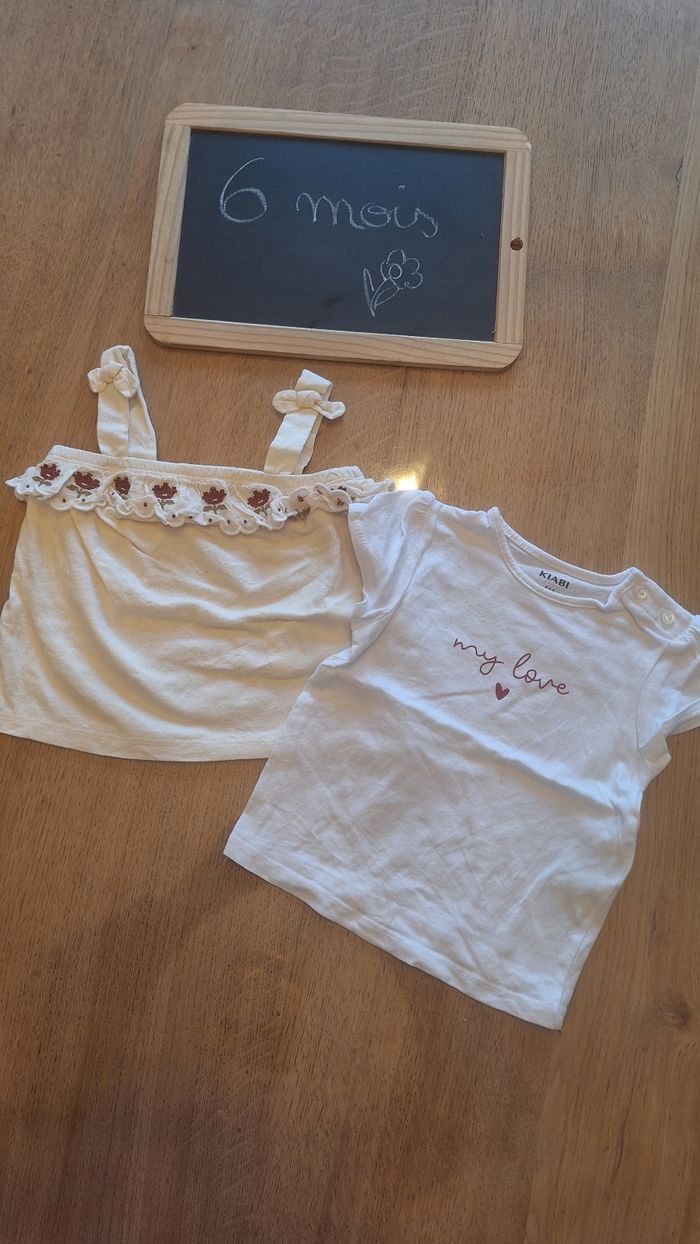 Lot vêtements été fille 6mois 🌺 - photo numéro 3