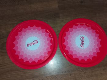 Plateau coca cola