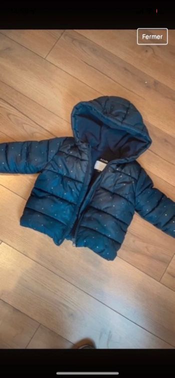 Manteau Kiabi 36 mois très bon état