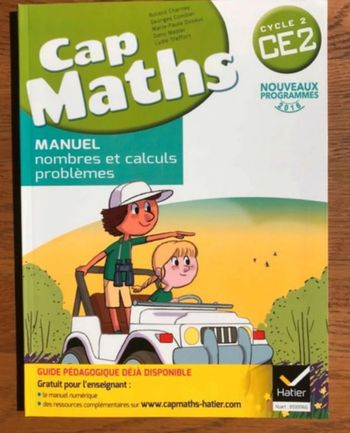 CAP Maths CE2 - Manuel de l’élève Nombres et calculs