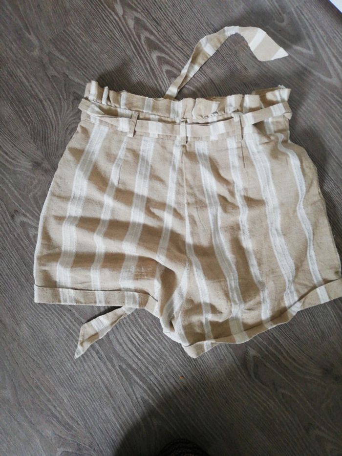 Short effet lin - photo numéro 4