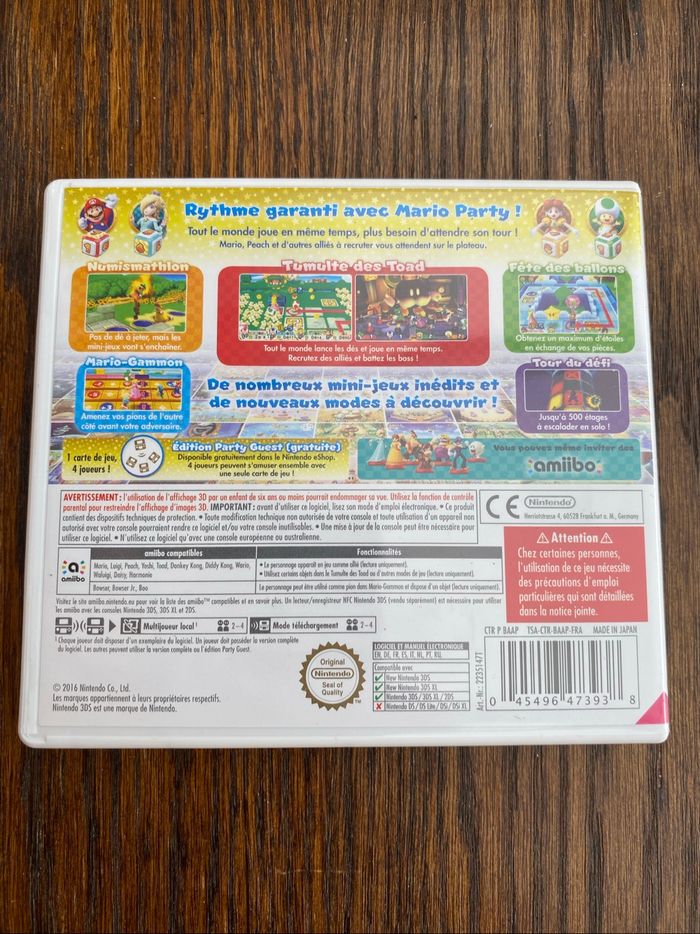 Mario party 3DS - photo numéro 2
