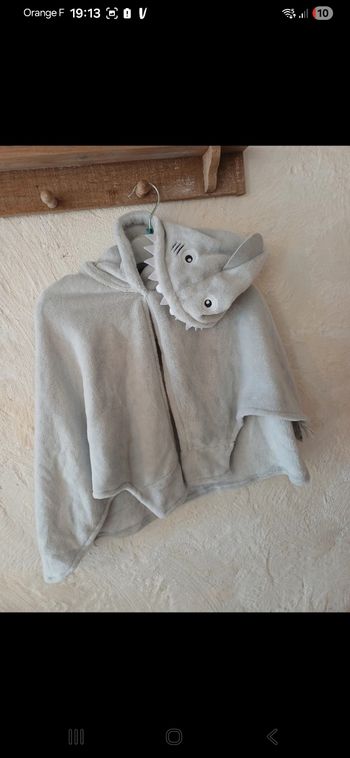 Cape de bain taille 4 ans
