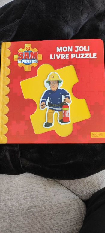 Mon Joli livre puzzle Sam le pompier