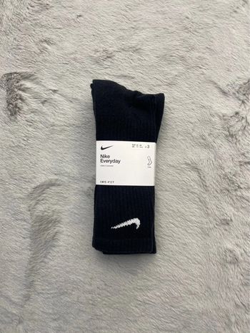 Chaussettes Nike noir montante - Taille 46-50