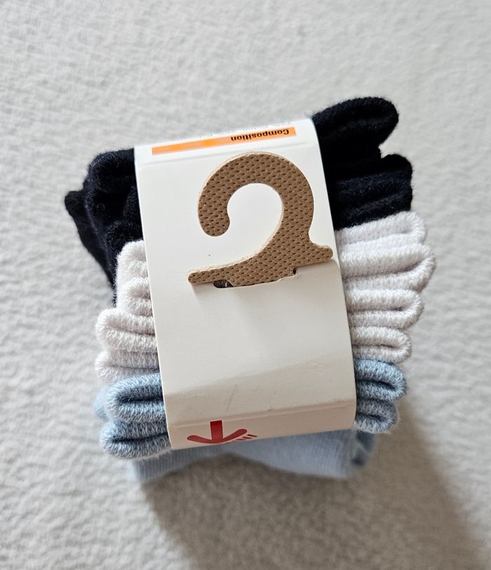 Chaussettes garçon - Taille 21/23 (5 paires) - photo numéro 3