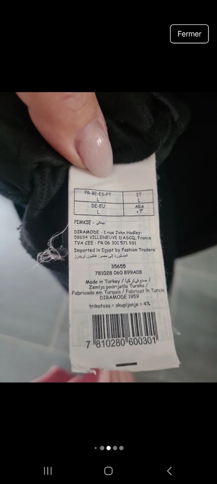 Petite robe noir de chez pimkie - photo numéro 7