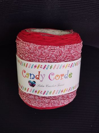 * 1 pelote fil de coton multicolore Candy Corde par Lidia Crochet #2