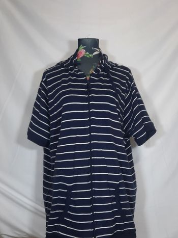 Gilet zippé manches 3/4 , 5XL