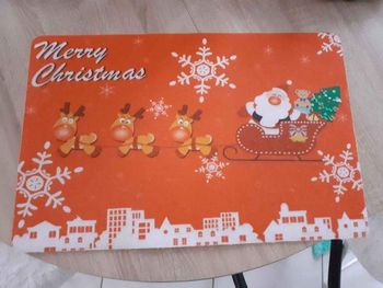 Tapis de Noel.
