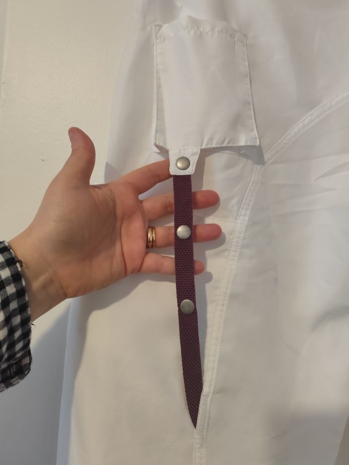 Pantalon blanc cargo taille 42 Domyos Decathlon - photo numéro 8