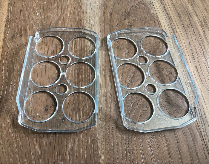 2 casiers à oeufs pour frigo - photo numéro 2