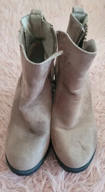 Bottines marrons