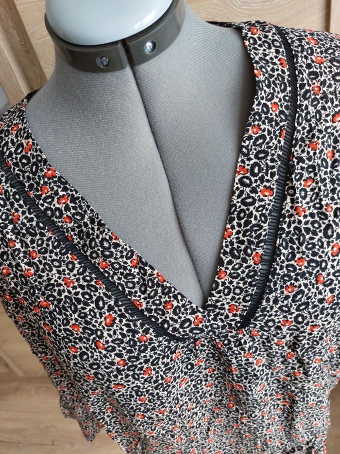 Joli top manches 3/4 Etam t.L - photo numéro 3