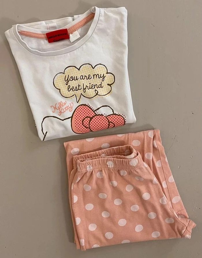 Pyjama 2 pièces Hello Kitty - Taille 6 ans - photo numéro 8