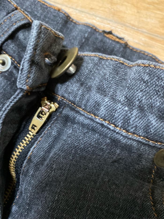 Jeans bootcut gris foncé 10 ans pulcino - photo numéro 7