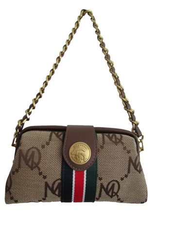 NEUF idéal cadeau   Sac en toile et cuir doublé  Dimensions 21 X 12 X 8 cms