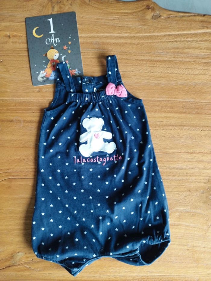 Ba barboteuse lulu castagnette 12 mois