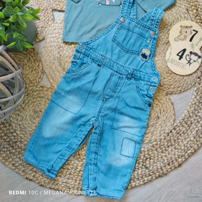 🦕 Adorable ensemble garçon Orchestra – Taille 9-12 mois 74 cm - photo numéro 7