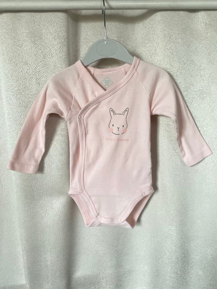 Body cache coeur rose 6 mois Tex