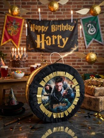 Pinata Harry Potter pour anniversaire enfant - Animation fête anniversaire Garçon 