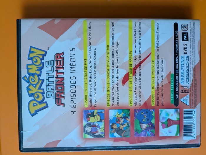 DVD pokemon : Batlle Frontier Volume 4 - photo numéro 2