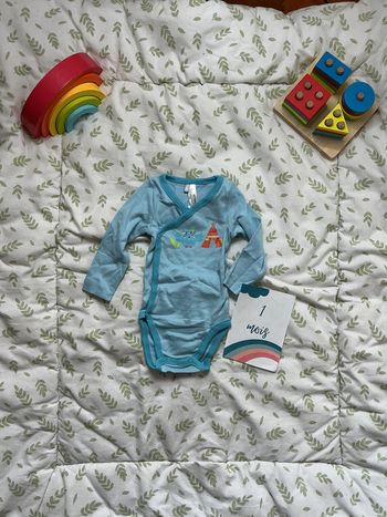 body manches longues bleu 1 mois ouverture devant orchestra