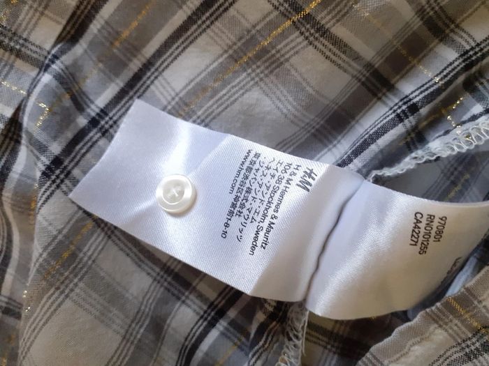 Petite chemise à carreaux H&M - photo numéro 4