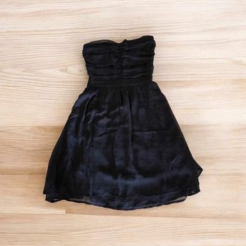 robe de soiree Mango noir taille S