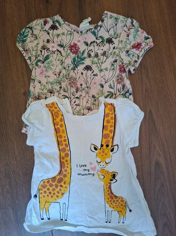 Lot 2 t-shirts H&M