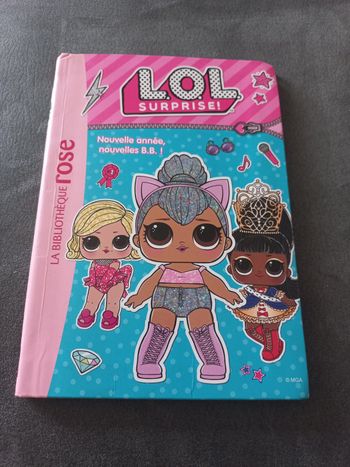 Livre bibliotheque rose lol L.O.L surprise tome 1