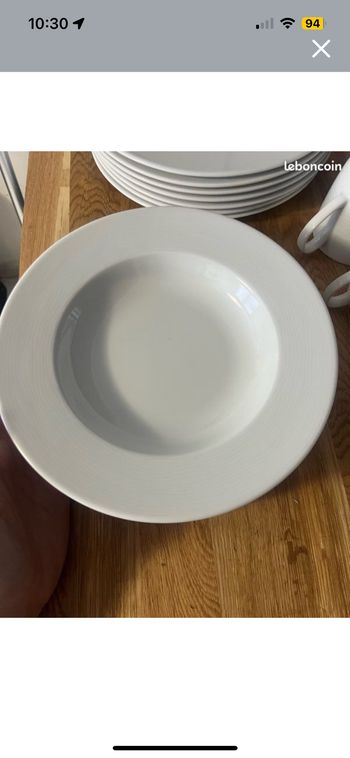Assiettes creuses