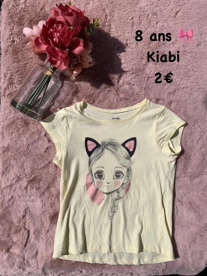 T-shirt🎀 8 ans 🎀 Kiabi